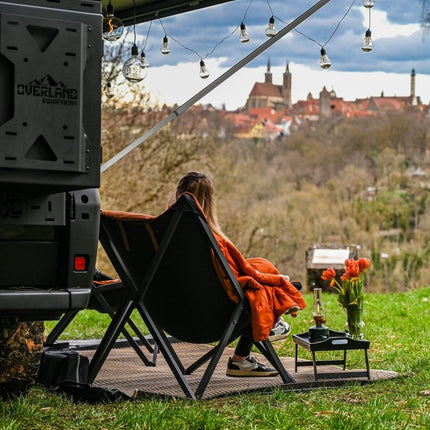 SEO. The Blanket - Offrotie Cuddly Warm Blanket - Soft and Sustainable for Vanlife - Gray-Blue Linkreich