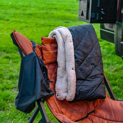 SEO. The Blanket - Offrotie Cuddly Warm Blanket - Soft and Sustainable for Vanlife - Gray-Blue Linkreich