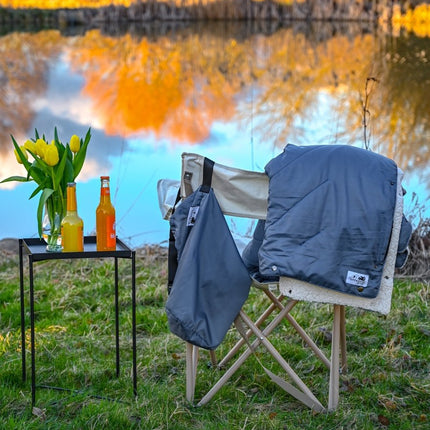SEO. The Blanket - Offrotie Cuddly Warm Blanket - Soft and Sustainable for Vanlife - Gray-Blue Linkreich
