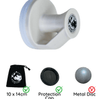 Small / Ivory White - White Magnet
