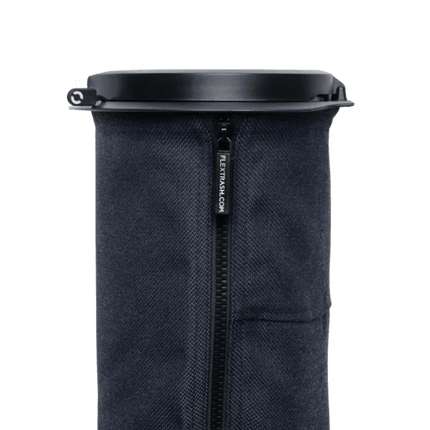 SEO. The Flextrash Waste Bin - Medium 5 liters - Portable for Vanlife - Navy Blue Linkreich