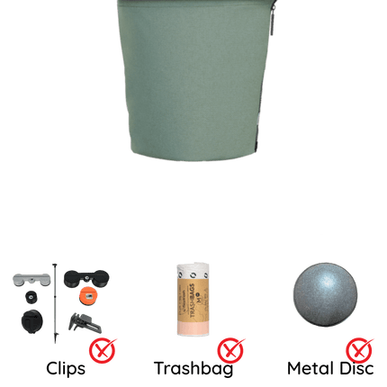 SEO. The Flextrash Waste Bin - Medium 5 liters - Portable for Vanlife - Ocean Green Linkreich