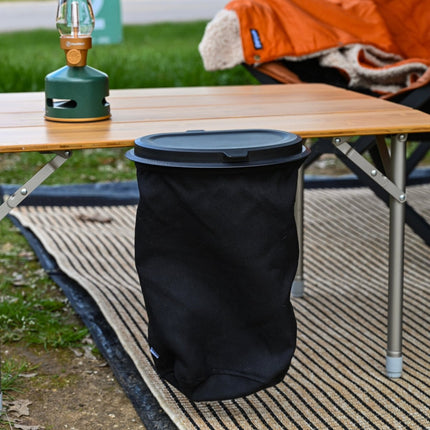 SEO. The Flextrash Waste Bin - Medium 5 liters - Portable for Vanlife - Boldly Black Linkreich