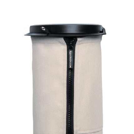SEO. The Flextrash Waste Bin - Medium 5 liters - Portable for Vanlife - Casual Creme Linkreich