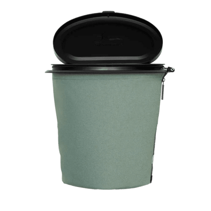 SEO. The Flextrash Waste Bin - Medium 5 liters - Portable for Vanlife - Ocean Green Linkreich