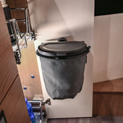 SEO. The Flextrash Waste Bin - Medium 5 liters - Portable for Vanlife - Casual Creme Linkreich