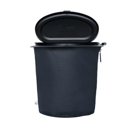 SEO. The Flextrash Waste Bin - Medium 5 liters - Portable for Vanlife - Navy Blue Linkreich