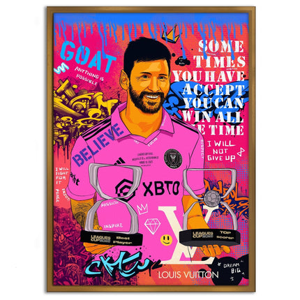 The Goat - Leinwandbild Pop Art (Canvas) kaufen bei Linkreich – Jetzt entdecken!