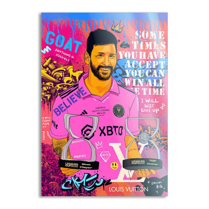 The Goat - Leinwandbild Pop Art (Canvas) kaufen bei Linkreich – Jetzt entdecken!