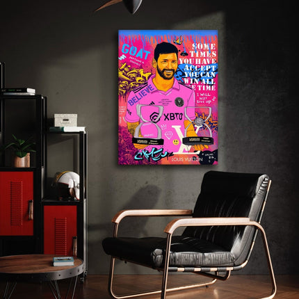 The Goat - Leinwandbild Pop Art (Canvas) kaufen bei Linkreich – Jetzt entdecken!