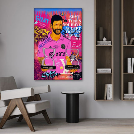 The Goat - Leinwandbild Pop Art (Canvas) kaufen bei Linkreich – Jetzt entdecken!