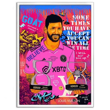 The Goat - Leinwandbild Pop Art (Canvas) kaufen bei Linkreich – Jetzt entdecken!