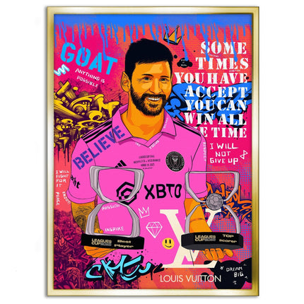 The Goat - Leinwandbild Pop Art (Canvas) kaufen bei Linkreich – Jetzt entdecken!