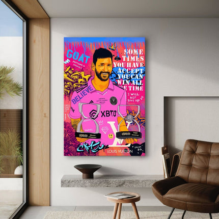 The Goat - Leinwandbild Pop Art (Canvas) kaufen bei Linkreich – Jetzt entdecken!