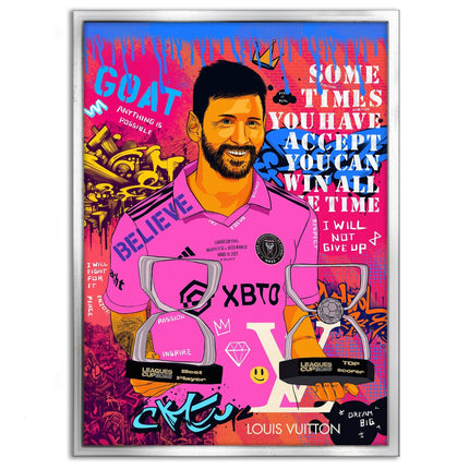 The Goat - Leinwandbild Pop Art (Canvas) kaufen bei Linkreich – Jetzt entdecken!