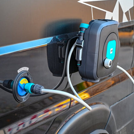 SEO. The Mini Hose Bag - Magnetic Hose Reel - Offrotie - Portable for Vanlife - Modern Linkreich