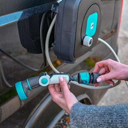 SEO. The Mini Hose Bag - Magnetic Hose Reel - Offrotie - Portable for Vanlife - Modern Linkreich