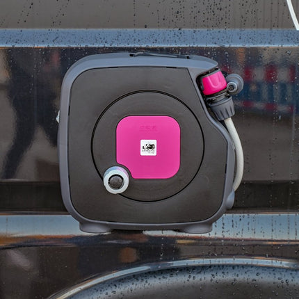 SEO. The Mini Hose Bag - Magnetic Hose Reel - Offrotie - Portable for Vanlife - Modern Linkreich