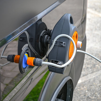 SEO. The Mini Hose Bag - Magnetic Hose Reel - Offrotie - Portable for Vanlife - Classic Linkreich
