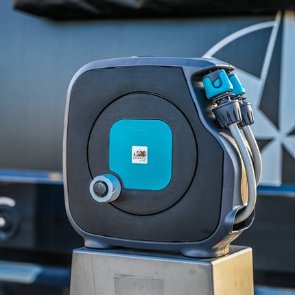 SEO. The Mini Hose Bag - Magnetic Hose Reel - Offrotie - Portable for Vanlife - Modern Linkreich