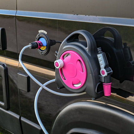 SEO. The Mini Hose Bag - Magnetic Hose Reel - Offrotie - Portable for Vanlife - Classic Linkreich