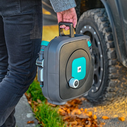 SEO. The Mini Hose Bag - Magnetic Hose Reel - Offrotie - Portable for Vanlife - Classic Linkreich