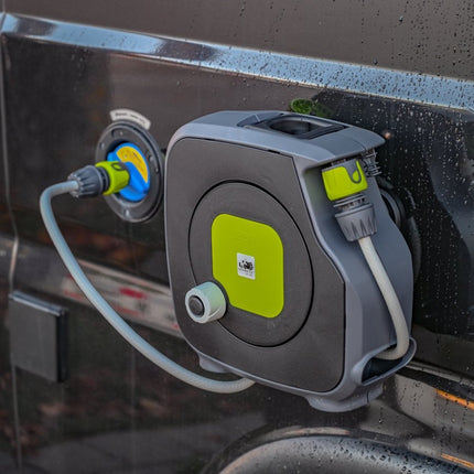 SEO. The Mini Hose Bag - Magnetic Hose Reel - Offrotie - Portable for Vanlife - Modern Linkreich