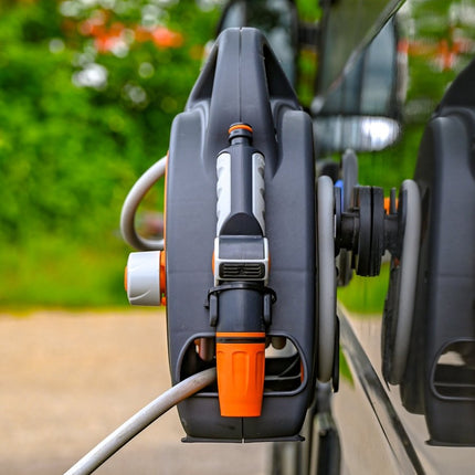 SEO. The Mini Hose Bag - Magnetic Hose Reel - Offrotie - Portable for Vanlife - Classic Linkreich