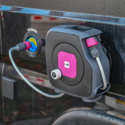 SEO. The Mini Hose Bag - Magnetic Hose Reel - Offrotie - Portable for Vanlife - Modern Linkreich
