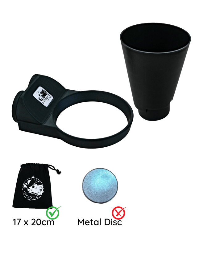 SEO. The Pot Holder and Flower Pot Kit Magnetic – Offrotie 3D Printed – Portable for Vanlife - Black Linkreich