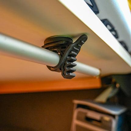 SEO. The Rubber Clamp Magnetic – Offrotie Magnet FITRUB Mounting Bracket – Vanlife and Overlander Organizer - Mini Ø22-31mm Linkreich
