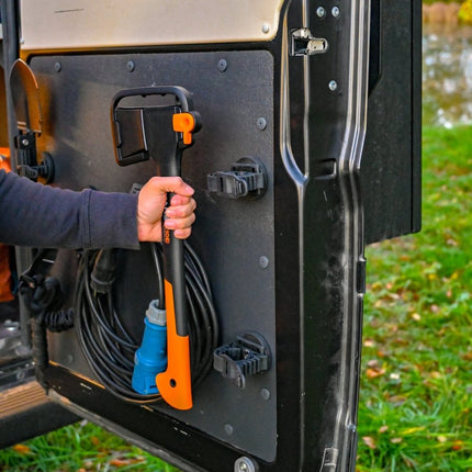 SEO. The Rubber Clamp Magnetic – Offrotie Magnet FITRUB Mounting Bracket – Vanlife and Overlander Organizer - Standard Ø32-45mm Linkreich