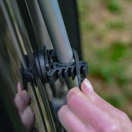 SEO. The Rubber Clamp Magnetic – Offrotie Magnet FITRUB Mounting Bracket – Vanlife and Overlander Organizer - Mini Ø22-31mm Linkreich