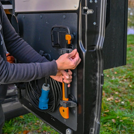 SEO. The Rubber Clamp Magnetic – Offrotie Magnet FITRUB Mounting Bracket – Vanlife and Overlander Organizer - Standard Ø32-45mm Linkreich