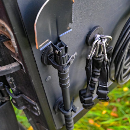 SEO. The Rubber Clamp Magnetic – Offrotie Magnet FITRUB Mounting Bracket – Vanlife and Overlander Organizer - Mini Ø22-31mm Linkreich