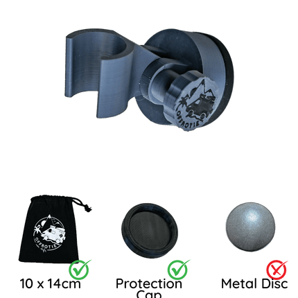 SEO. The Shower Holder Magnetic - Offrotie 3D Printed - Portable for Vanlife - Anthracite Linkreich