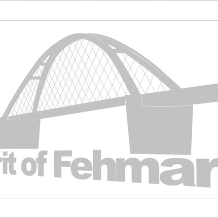 SEO. The Spirit of Fehmarn - Autoaufkleber - Sticker - Aufkleber - silber gross - Linkreich