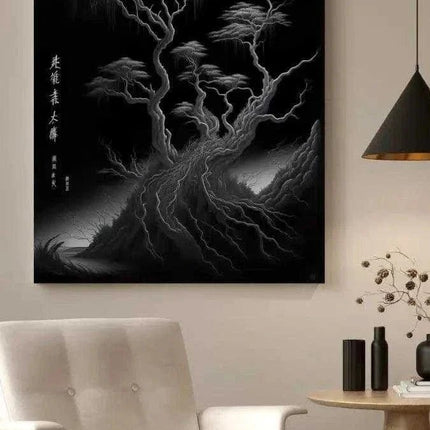 The Tree Of Eternal Life - Leinwandbild Japanisch (Canvas) kaufen bei Linkreich – Jetzt entdecken!