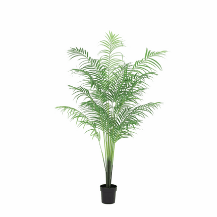Kentia Palme Kunstpflanze 170cm – Große Kunstpalme Deko Pflanze – Pflegefreie Zimmerpflanze für Wohnzimmer Büro & Empfangsbereich