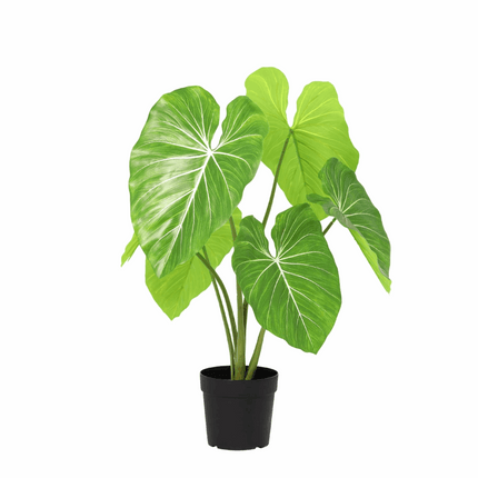 Philodendron Kunstpflanze 100cm – Tropische Deko Pflanze – Pflegefreie Zimmerpflanze für Wohnzimmer Büro & Empfangsbereich