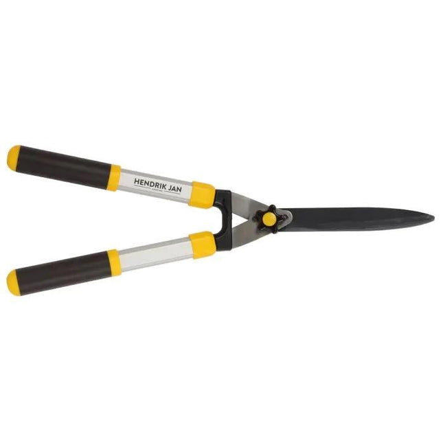 Heckenschere – Gartenschere Aluminium – 60cm – Teleskop & Wellenschnitt – Verstellbare Griffe – Für Hecken & Sträucher