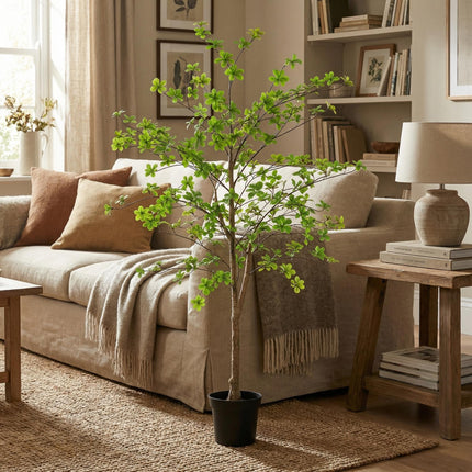 Kunstpflanze Tropaeolum 130cm – künstliche Kapuzinerkresse als Ranke