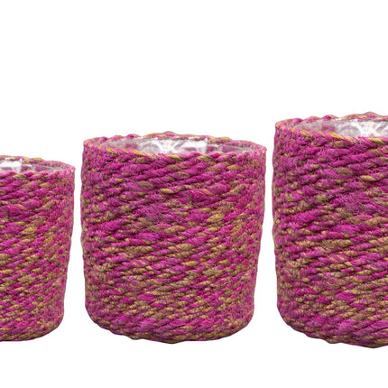 Topf Malin Rosa – Blumentopf Ø12 x H12 cm – Zarter Rosaton – Für Zimmerpflanzen, Kräuter & Sukkulenten – Eleganter Übertopf für Innen & Außen