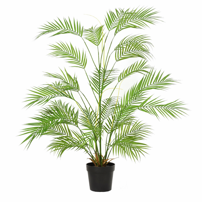 Kunstpflanze Areca122cm – künstliche Areca – Palme – realistische Palmwedel & natürliche Optik