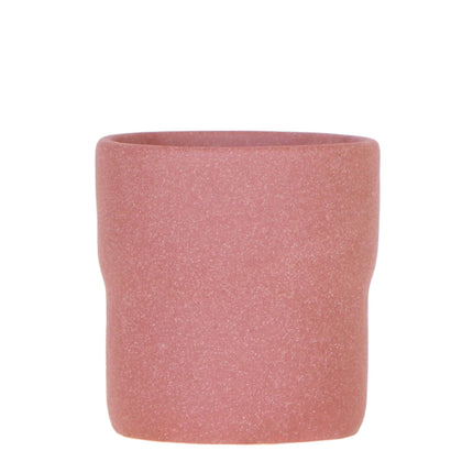 Rustic Zierpflanztopf Terra – Ø9 cm – Blumentopf in warmem Terrakotta-Ton – Organische Form im Slow Living Stil – Für Innenräume & dezente Wohnakzente