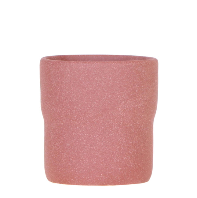 Rustic Zierpflanztopf Terra – Ø9 cm – Blumentopf in warmem Terrakotta-Ton – Organische Form im Slow Living Stil – Für Innenräume & dezente Wohnakzente