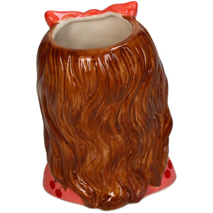 Pflanzgefäß Dolomit Mehrfarbig 10,5 cm – Bunter Blumentopf für kleine Pflanzen & Sukkulenten – Verspieltes Wohnaccessoire für Fensterbank, Regal & Schreibtisch