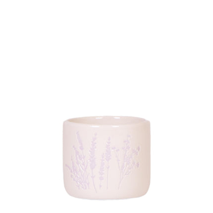 Blumentopf Lavendel – Ø6cm – Pflanztopf für Mini-Pflanzen, Sukkulenten & Kräuter – Leicht & robust