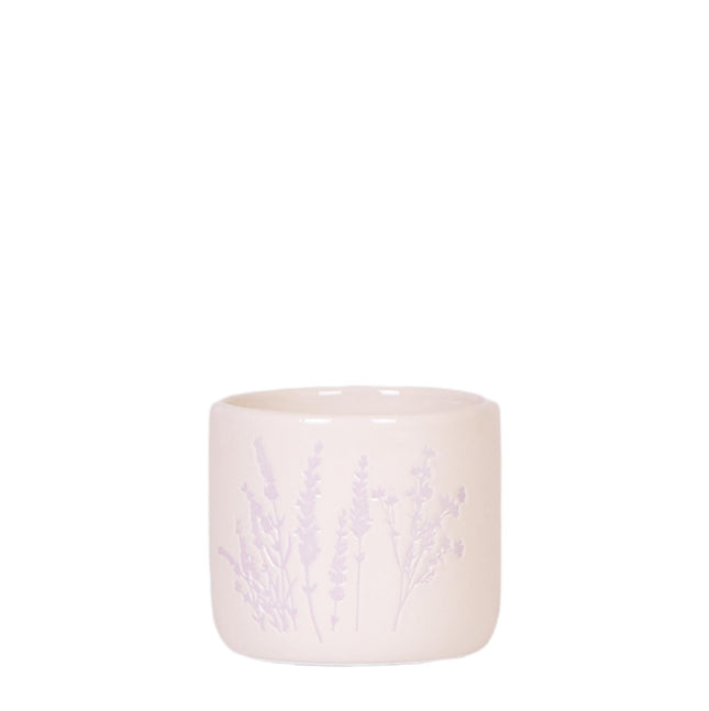 Blumentopf Lavendel – Ø6cm – Pflanztopf für Mini-Pflanzen, Sukkulenten & Kräuter – Leicht & robust