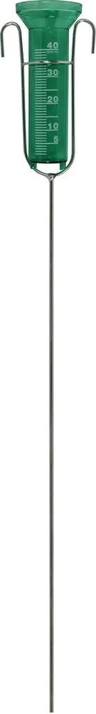 Niederschlagsmesser – Regenmesser für den Garten – 40ml – Stiel 95cm – Wetterstation Gartengerät